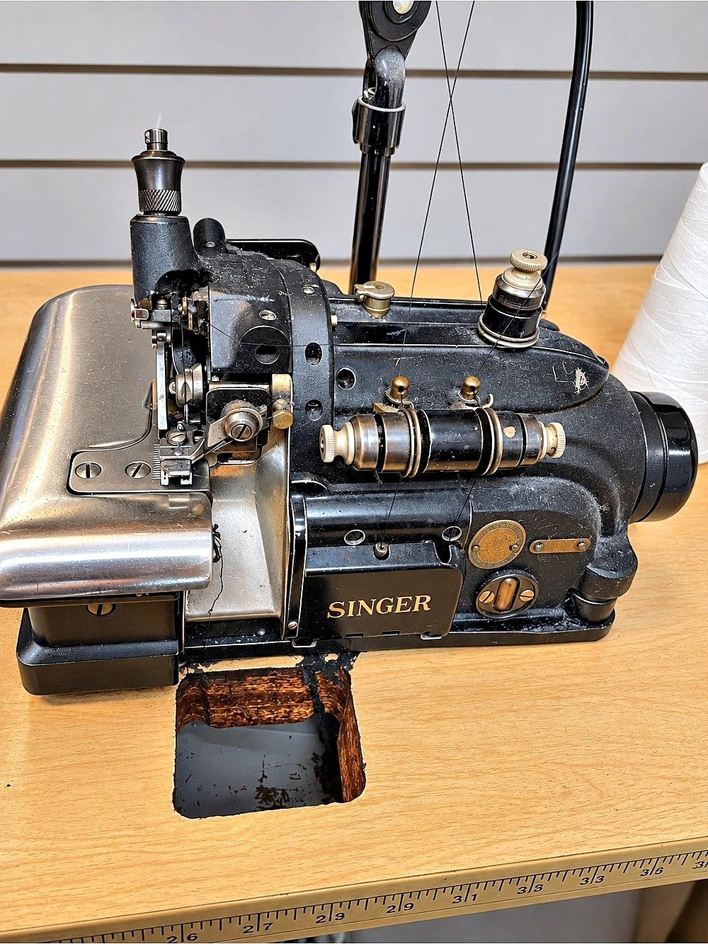 Singer overlock maschine